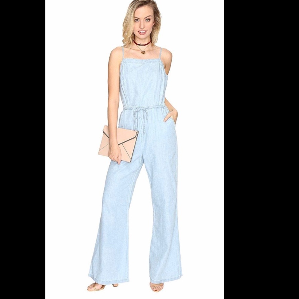 Jack by BB Dakota Coriander Chambray Jumpsuit